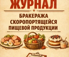 Журнал бракеража скоропортящейся пищевой продукции