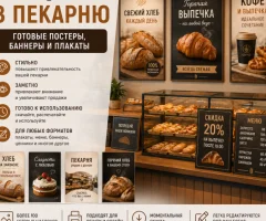 Готовая графика для пекарни